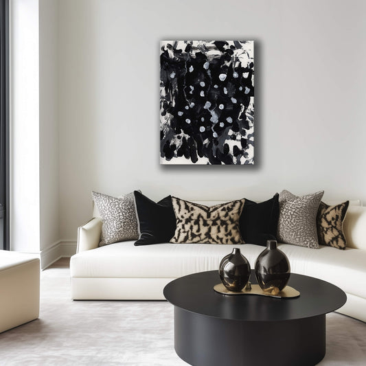 "Cluster Fuck" Canvas In Moving In Circles Collection