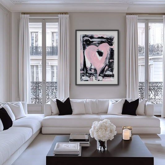 "Danza Del Corazon" Print In Lovers' Midnight Dance Collection