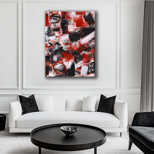 "Loves Healing" Canvas In Loves Wounded Walls Collection