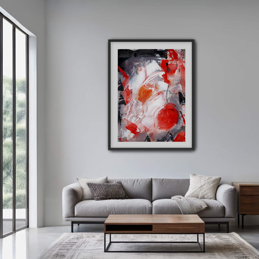 "Bandaged Wounds" Print In Moving In Circles Collection