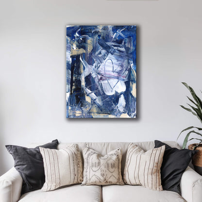 "Love In Blue" Canvas In Blue Drama Collection