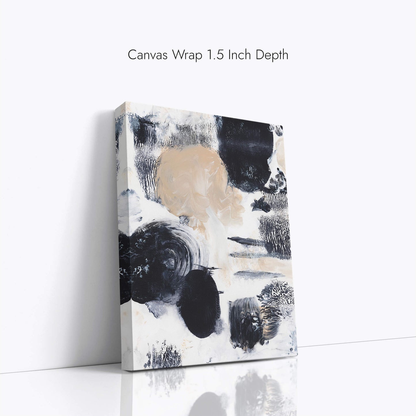 "Flurry" Canvas In Moving In Circles Collection