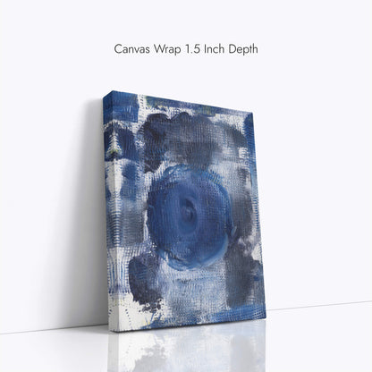"Blue Eyed" Canvas In Blue Drama Collection