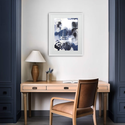 "Blue Heaven" Print In Blue Drama Collection