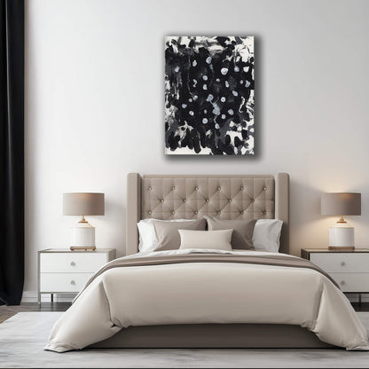 "Cluster Fuck" Canvas In Moving In Circles Collection