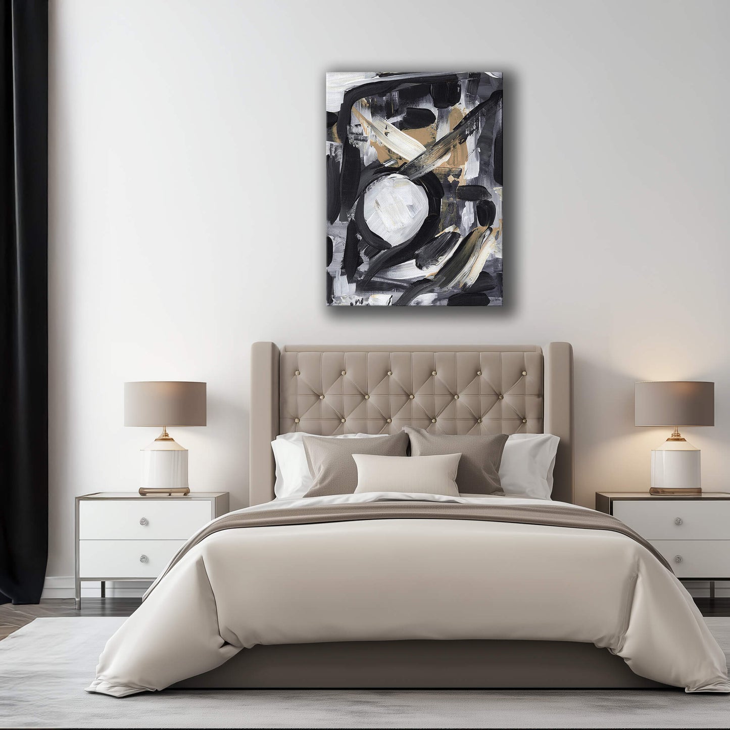 "Gyration" Canvas In Moving In Circles Collection