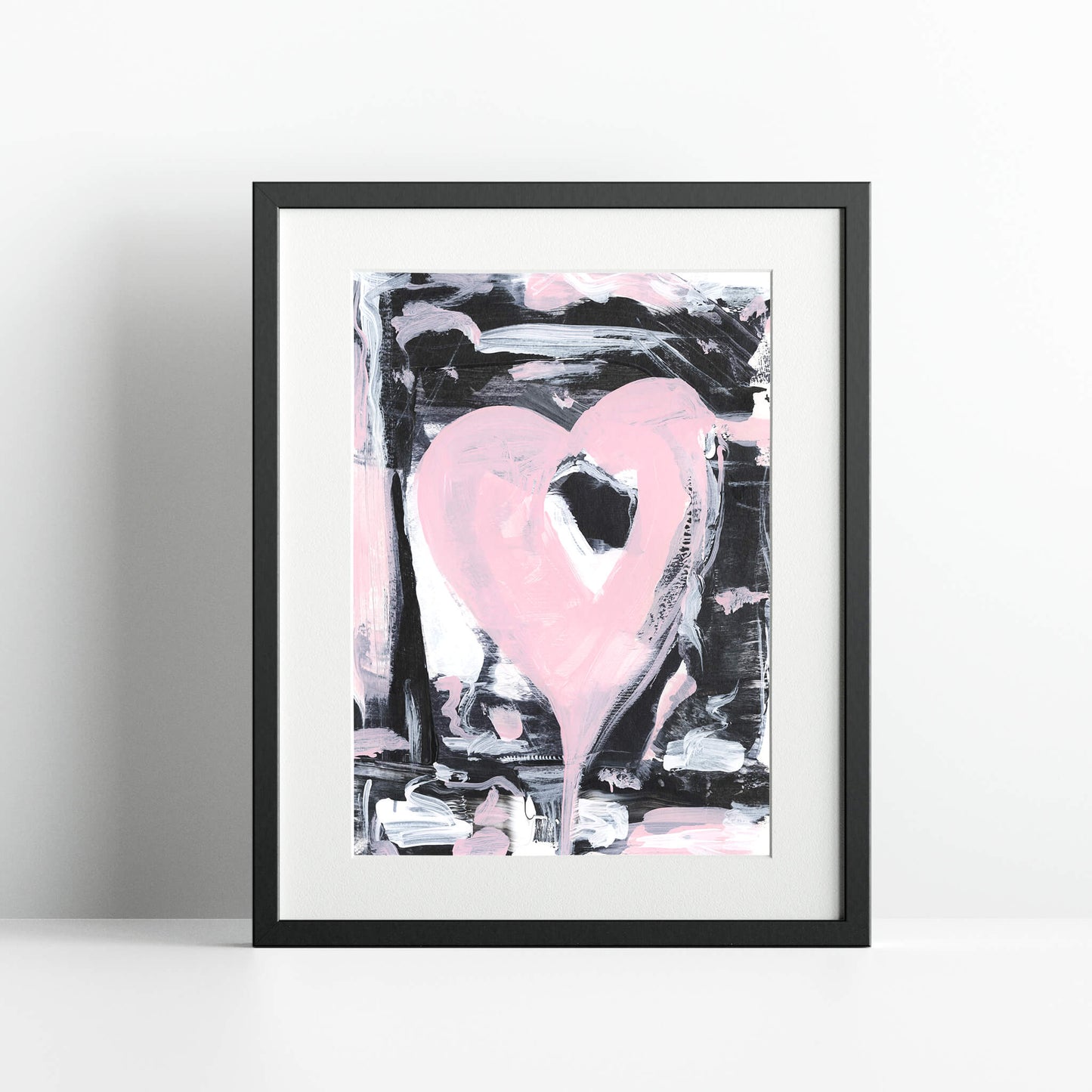 "Danza Del Corazon" Print In Lovers' Midnight Dance Collection