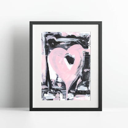 "Danza Del Corazon" Print In Lovers' Midnight Dance Collection
