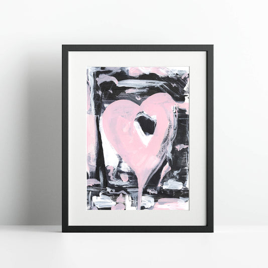 "Danza Del Corazon" Print In Lovers' Midnight Dance Collection