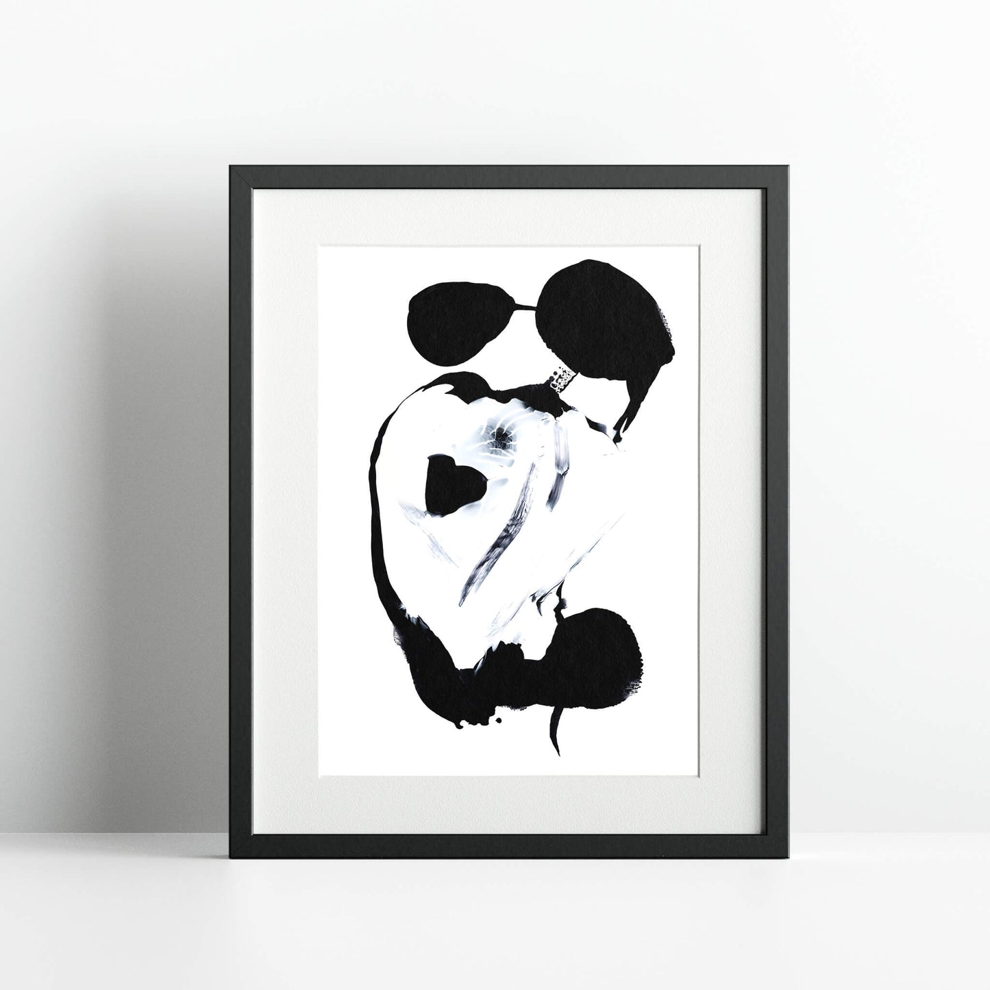 "The Dance Circle" Print In Lovers' Midnight Dance Collection