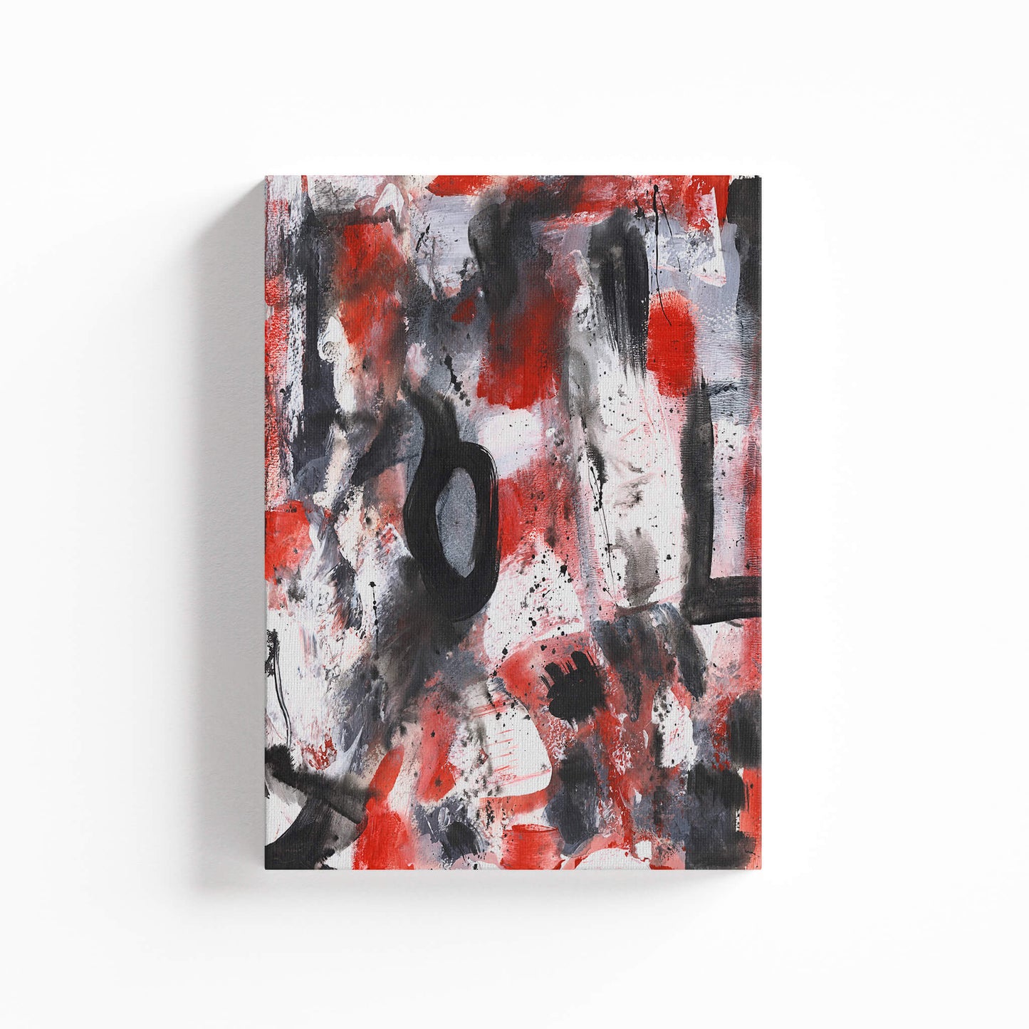 "Shattered Love" Canvas In Loves Wounded Walls Collection
