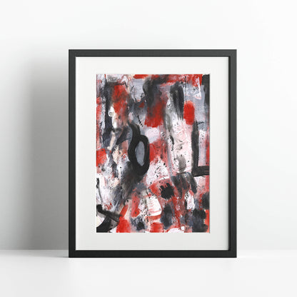 "Shattered Love" Print In Moving In Circles Collection