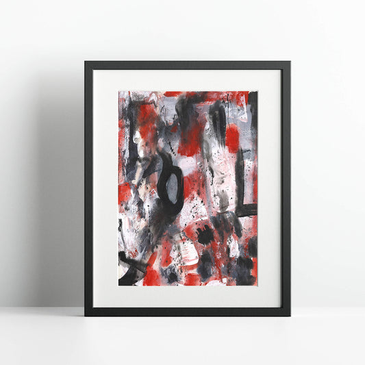 "Shattered Love" Print In Moving In Circles Collection