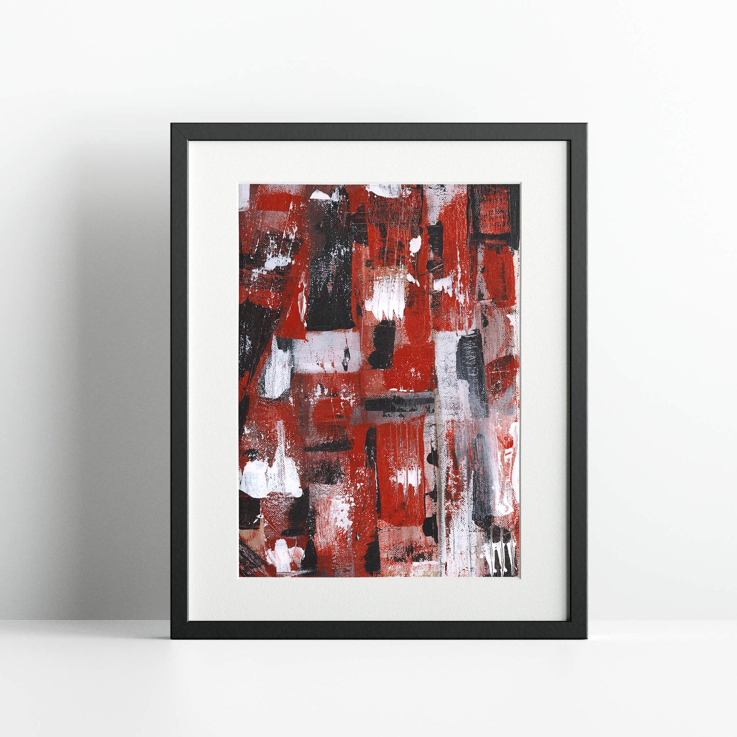 "Bleeding Wall" Print In Moving In Circles Collection