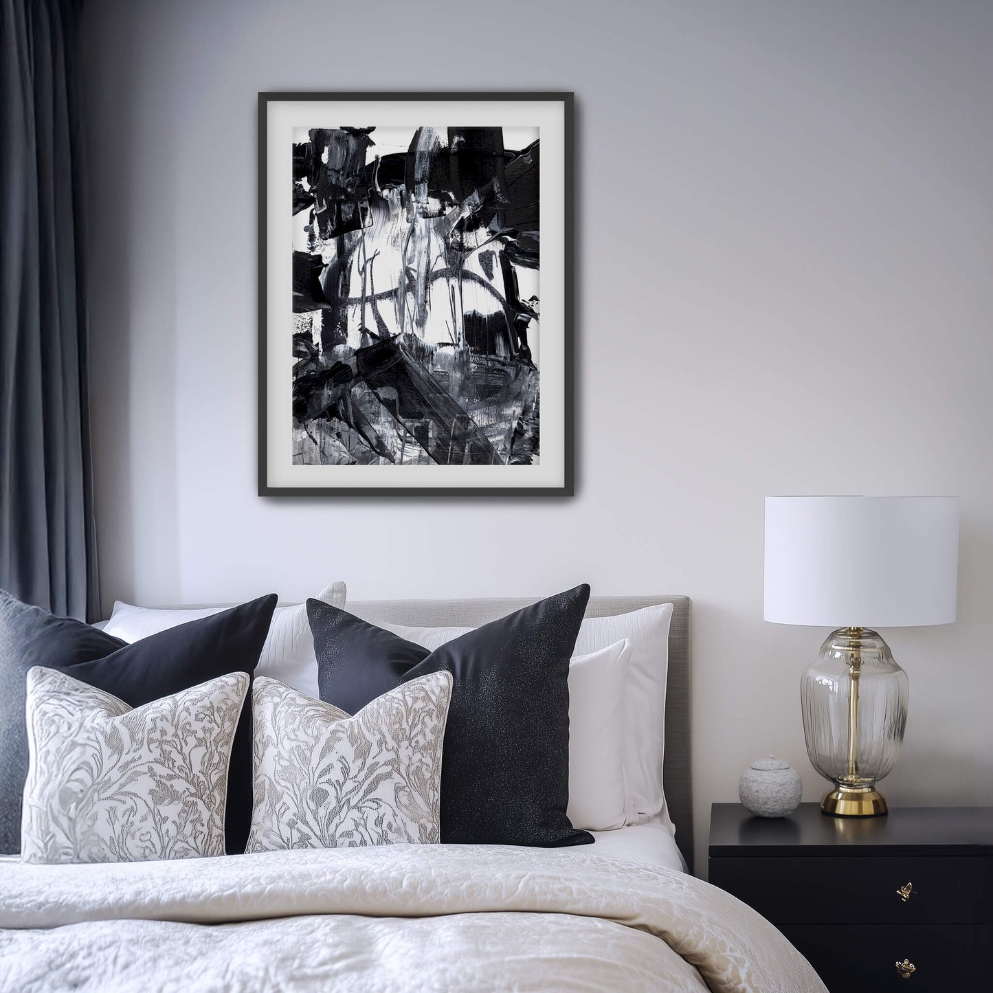 "Gravity's Urge" Print In Lovers' Midnight Dance Collection