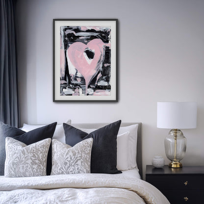 "Danza Del Corazon" Print In Lovers' Midnight Dance Collection