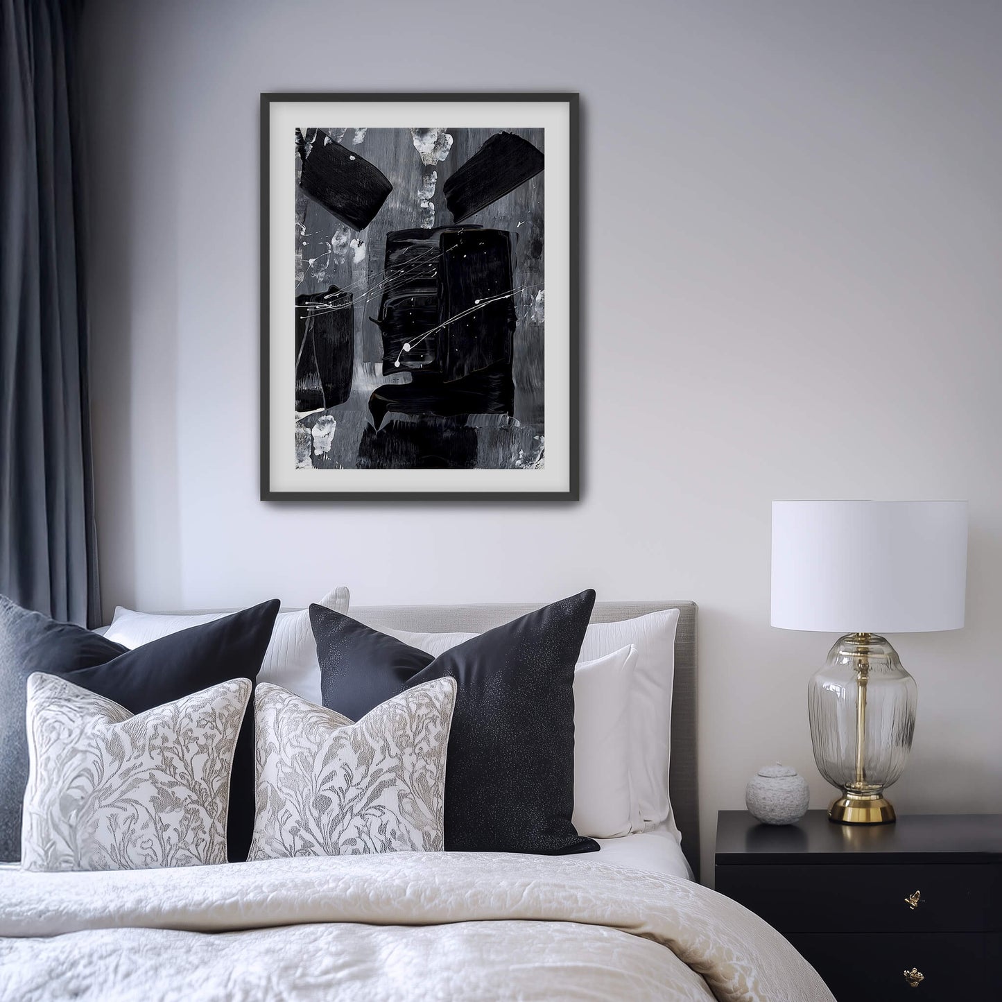 "Midnight Rhythm" Print In Lovers' Midnight Dance Collection