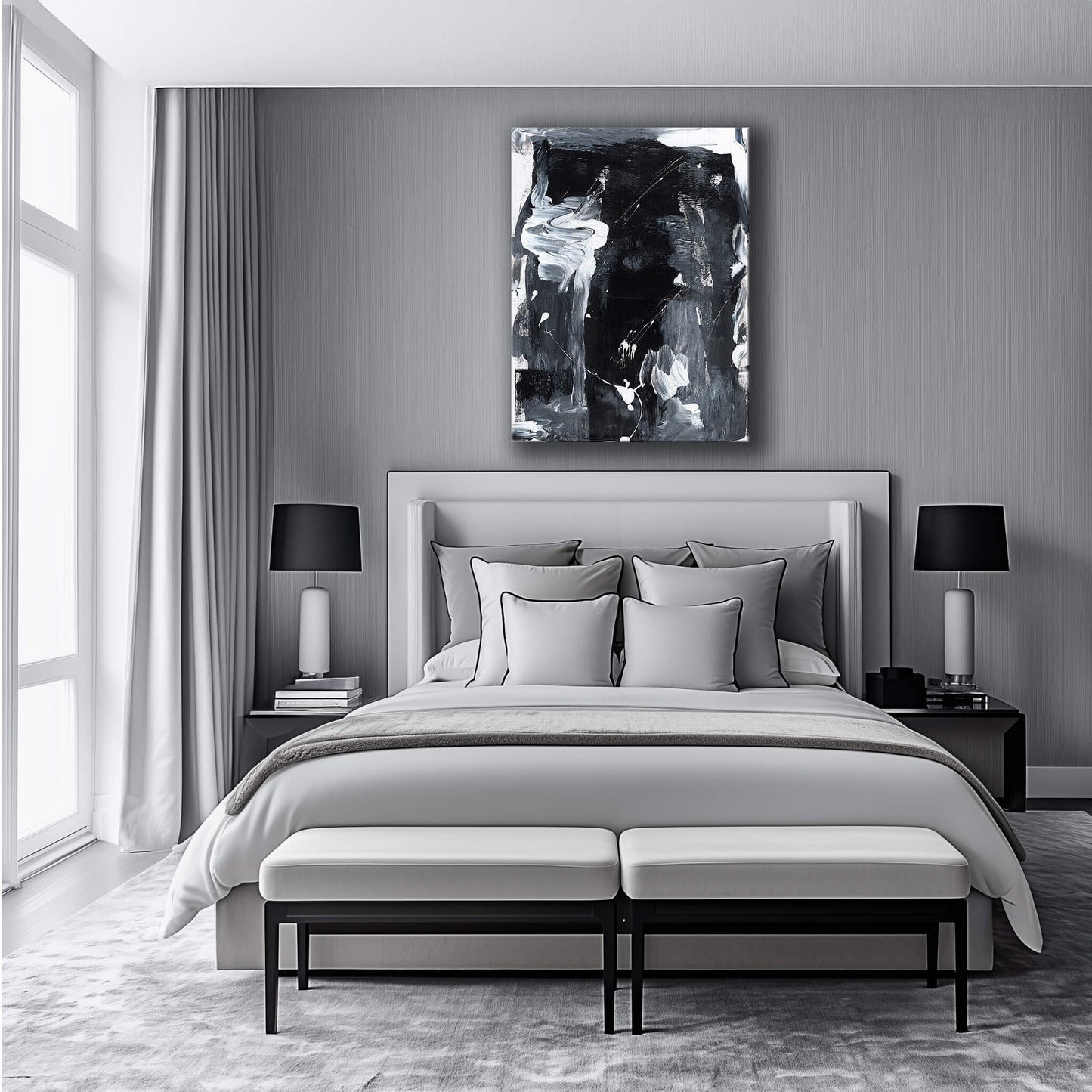 "Twilight Dance" Canvas In Lovers' Midnight Dance Collection