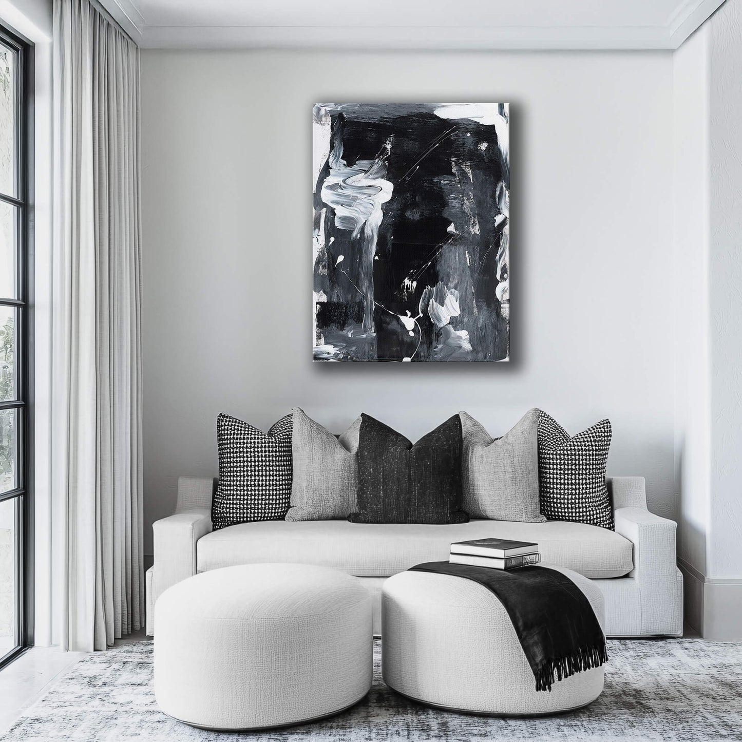 "Twilight Dance" Canvas In Lovers' Midnight Dance Collection