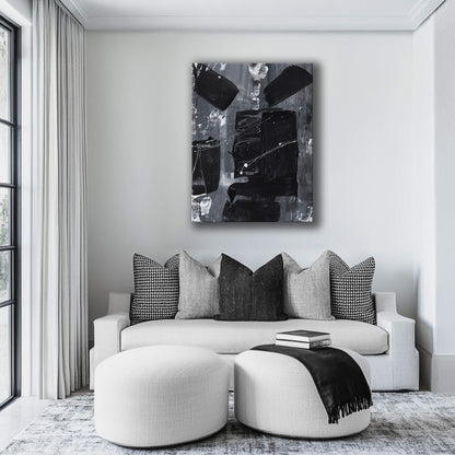 "Midnight Rhythm" Canvas In Lovers' Midnight Dance Collection