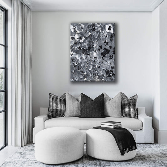 "Starlit Sway" Canvas In Lovers' Midnight Dance Collection