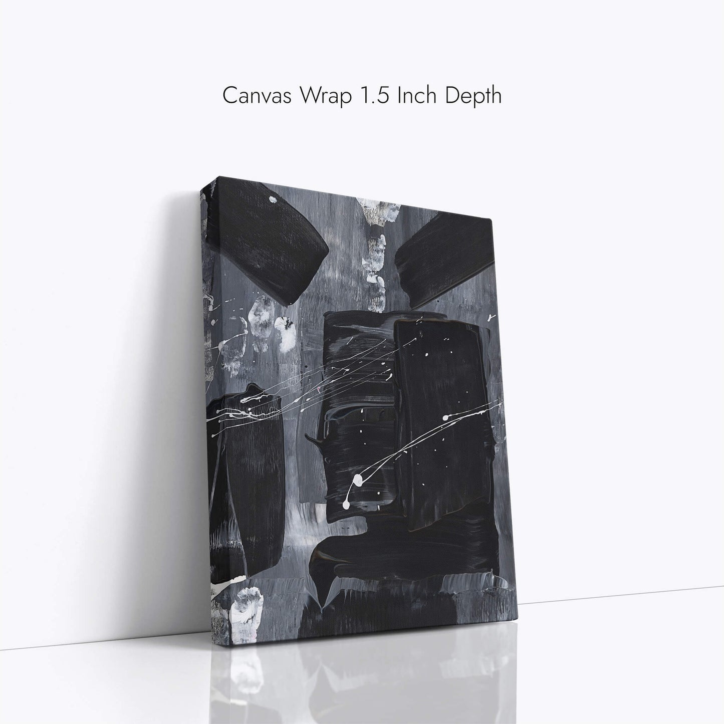 "Midnight Rhythm" Canvas In Lovers' Midnight Dance Collection