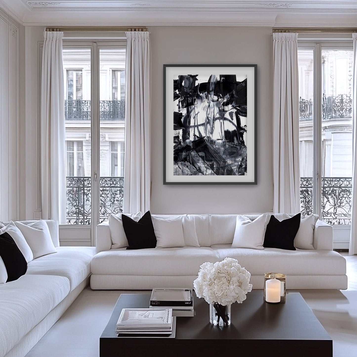 "Gravity's Urge" Print In Lovers' Midnight Dance Collection