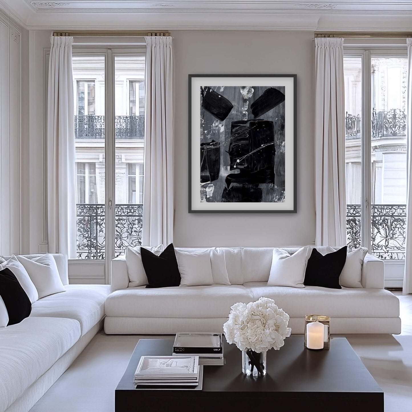 "Midnight Rhythm" Print In Lovers' Midnight Dance Collection