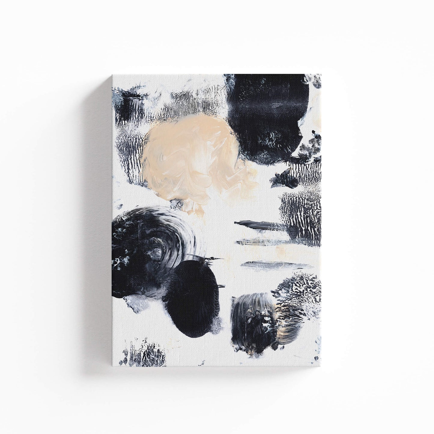 "Flurry" Canvas In Moving In Circles Collection