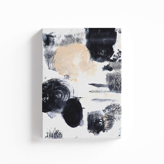 "Flurry" Canvas In Moving In Circles Collection