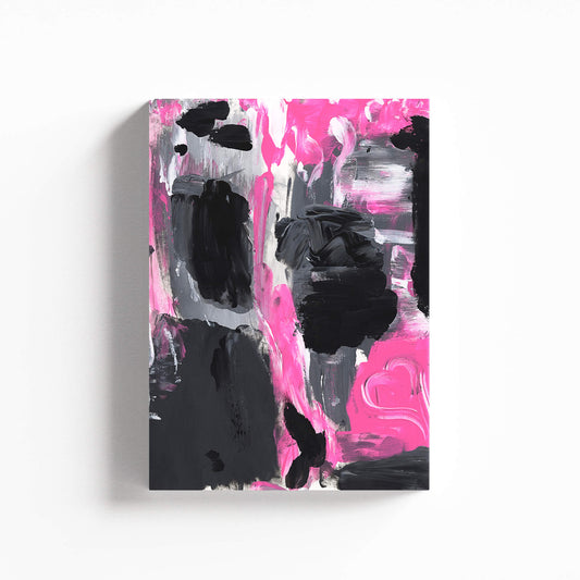 "Heart Smoked" Canvas In Coming In Hot Collection