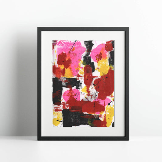 "Hot Pink Fling" Print In Coming In Hot Collection