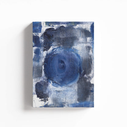 "Blue Eyed" Canvas In Blue Drama Collection