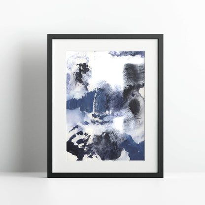 "Blue Heaven" Print In Blue Drama Collection