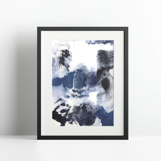 "Blue Heaven" Print In Blue Drama Collection