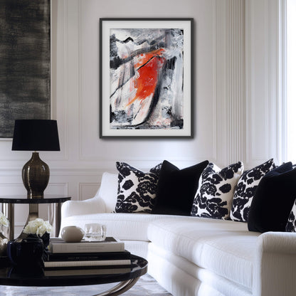 "Loves Butchery" Print In Moving In Circles Collection