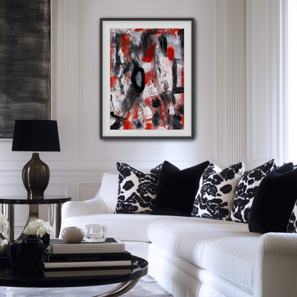 "Shattered Love" Print In Moving In Circles Collection