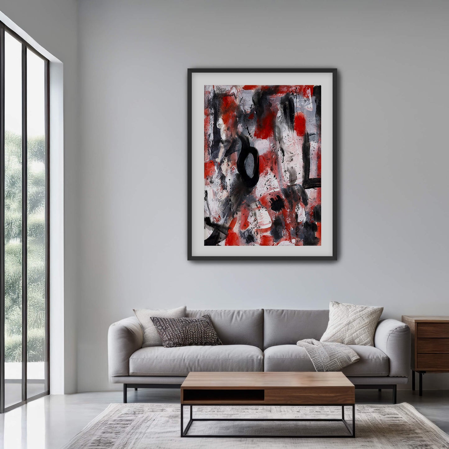 "Shattered Love" Print In Moving In Circles Collection