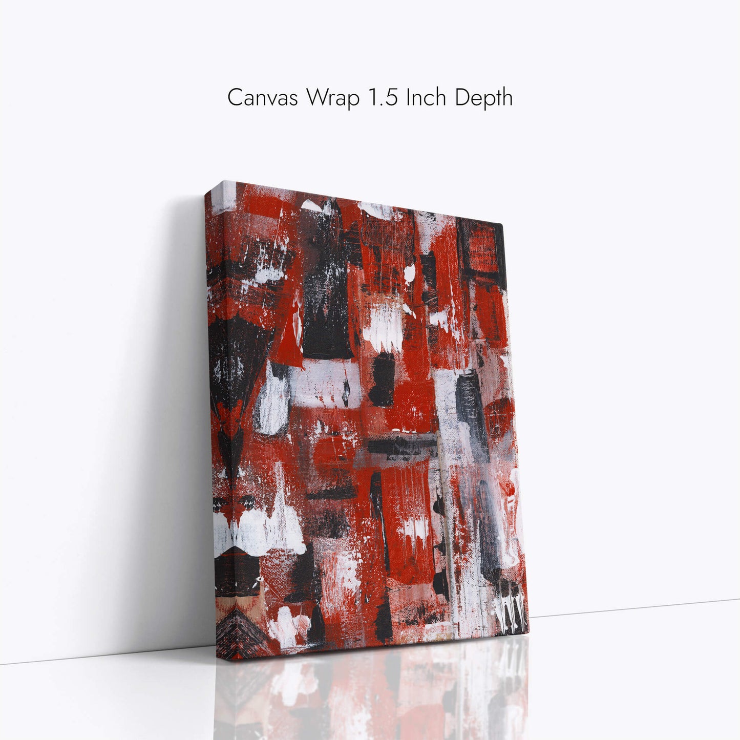 "Bleeding Wall" Canvas In Loves Wounded Walls Collection